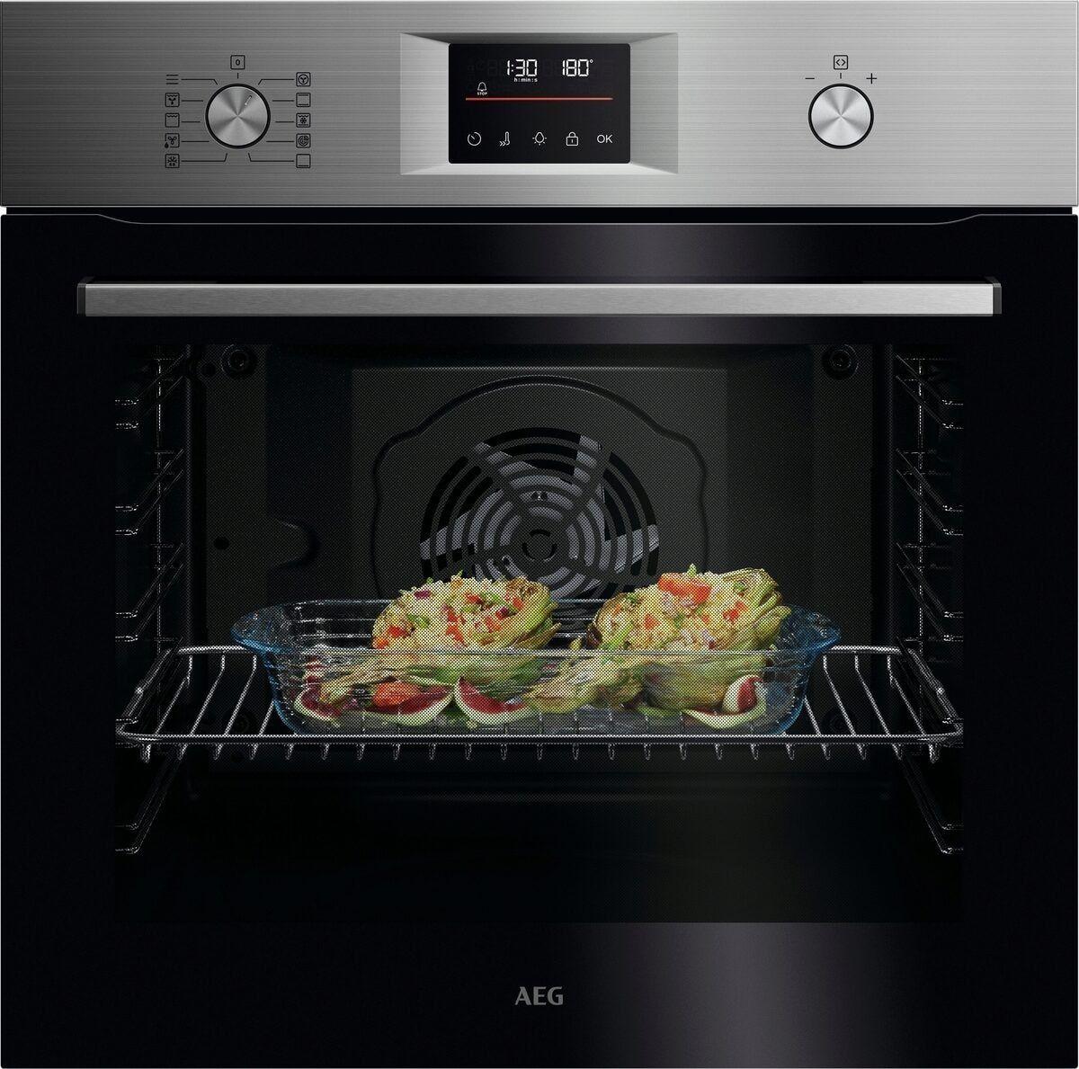 Forno de Encastre AEG GU5PB43FSM (Forno elétrico - 72 l - 30-300 °C - Inox)