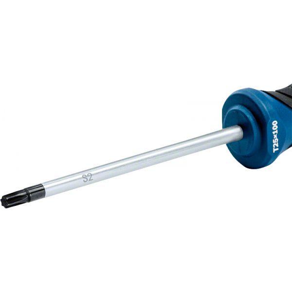 Chave de Parafusos BOSCH TX25 x 100 (Aço S2 extra duro - Azul e Preto), miniatura 2