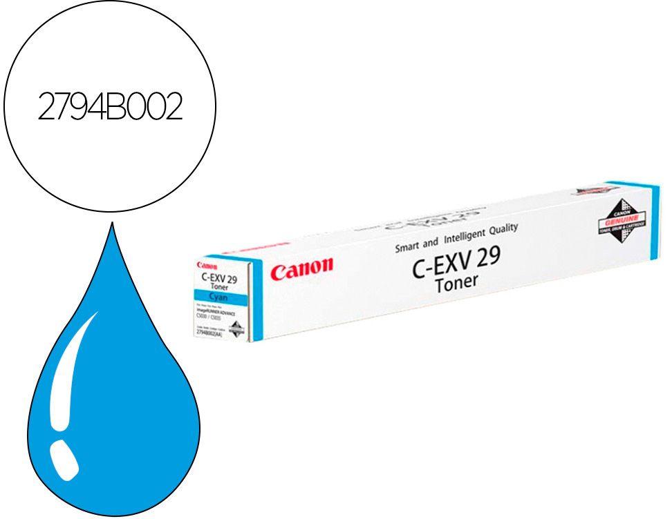Toner CANON C-EXV29 (27000 páginas - Ciano), miniatura 2