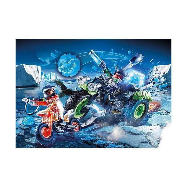 Conjunto de Construção PLAYMOBIL Top Agents 70232 Triciclo de Gelo (6 anos - Multicolor), miniatura 2