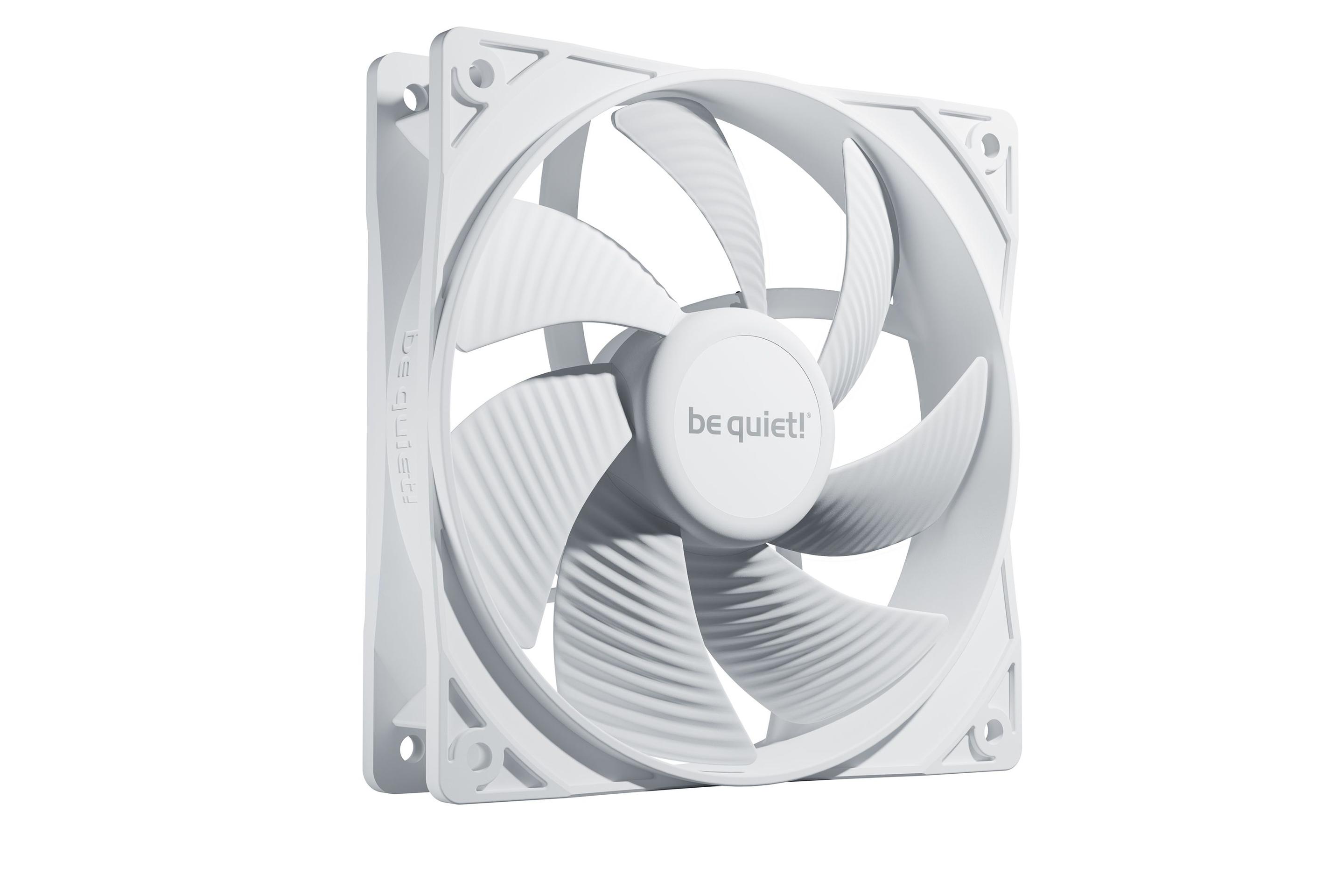 Ventoinha para Caixa PC BE QUIET! Pure Wings 3 120mm PWM (12 cm - 2,4 W - Branco)