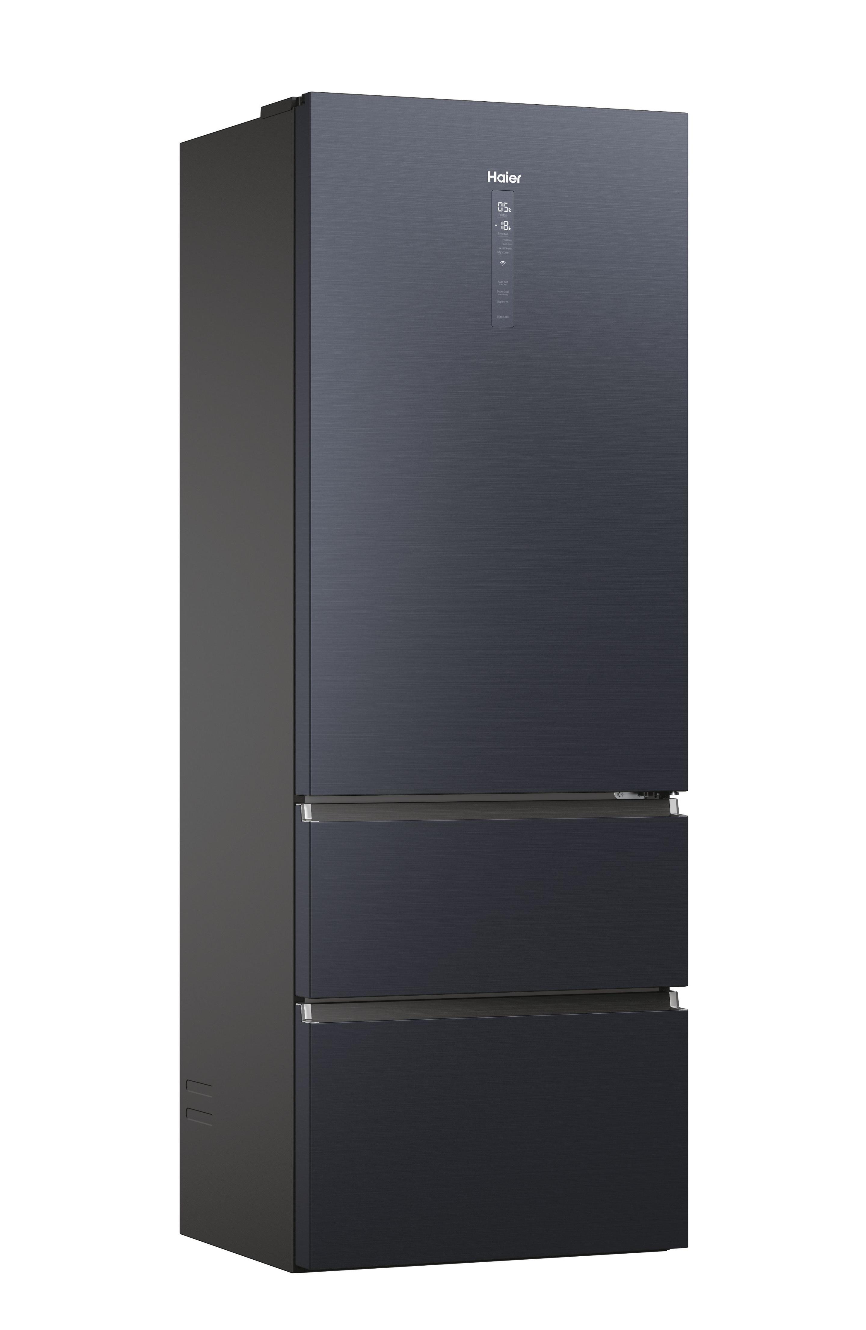 Frigorífico Combinado Independente HAIER HTW7720ENMB (483 l - Automática no frost - hOn - Preto) — miniatura 3