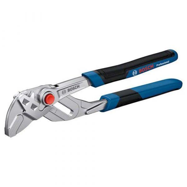 Alicate-Chave Articulado BOSCH Professional 1600A02W3R (Aço cromo-vanádio - 250 mm - Preto, Azul e Prateado)