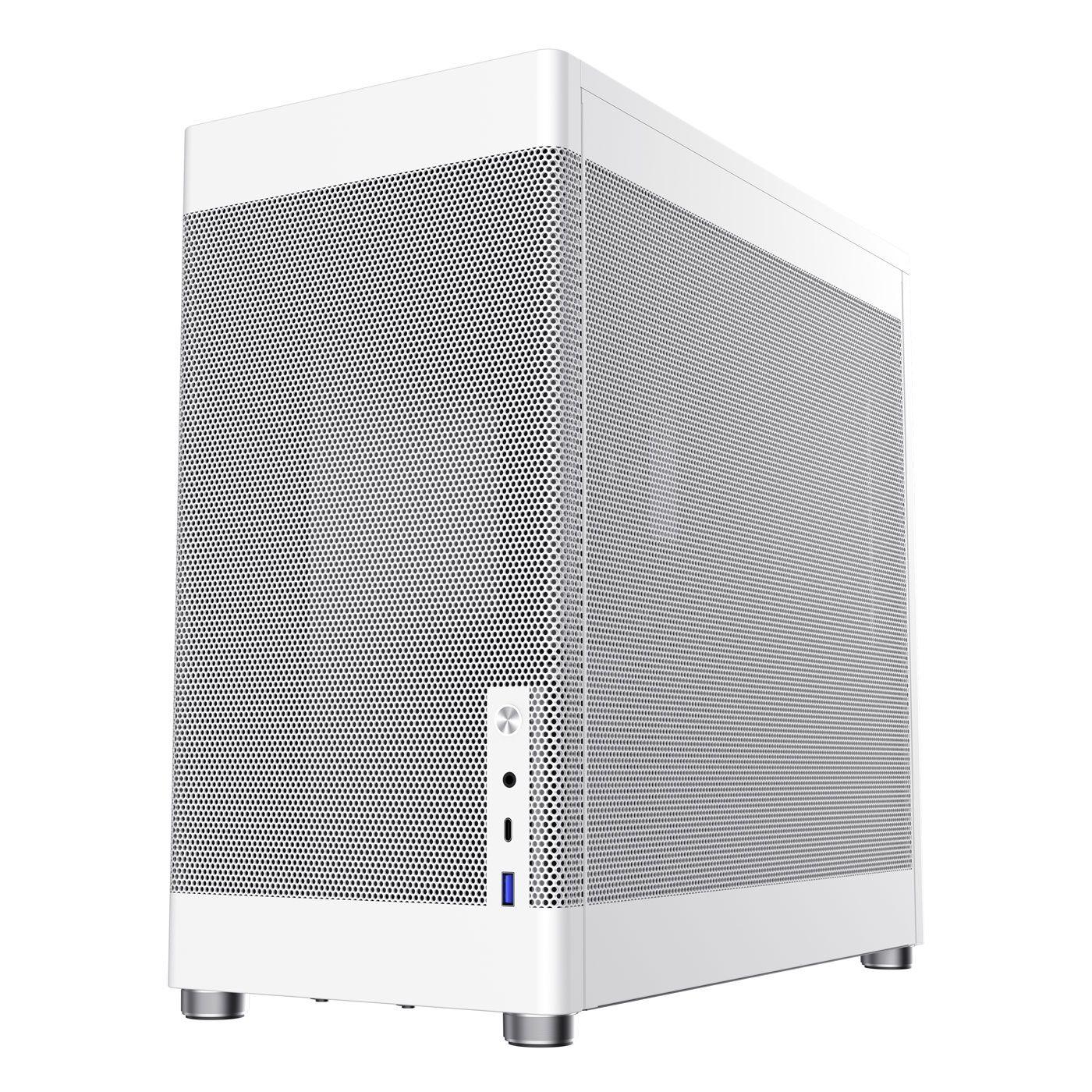 Caixa ATX COOLBOX MESH MP1 (ATX, Micro ATX, Micro-ITX - Torre - SGCC - Branco) — miniatura 2