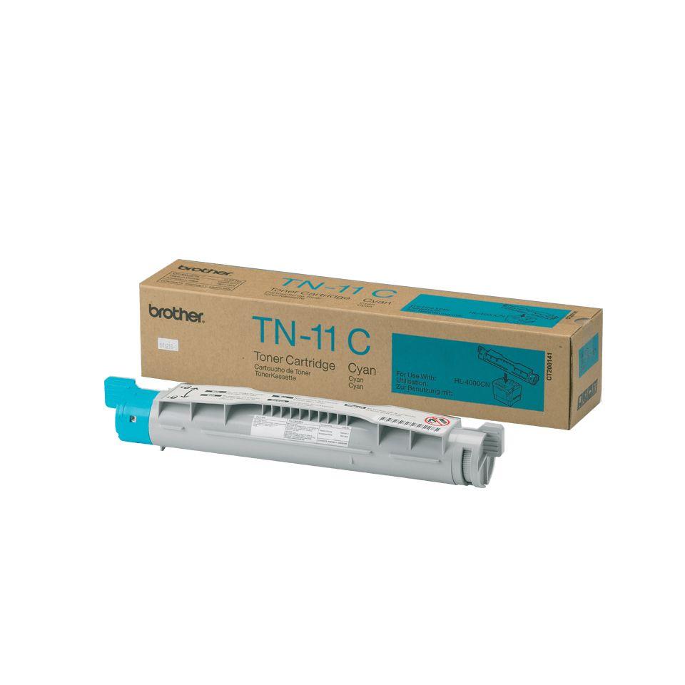 Toner BROTHER TN-11C (6000 páginas - BROTHER HL-4000CN - Ciano)