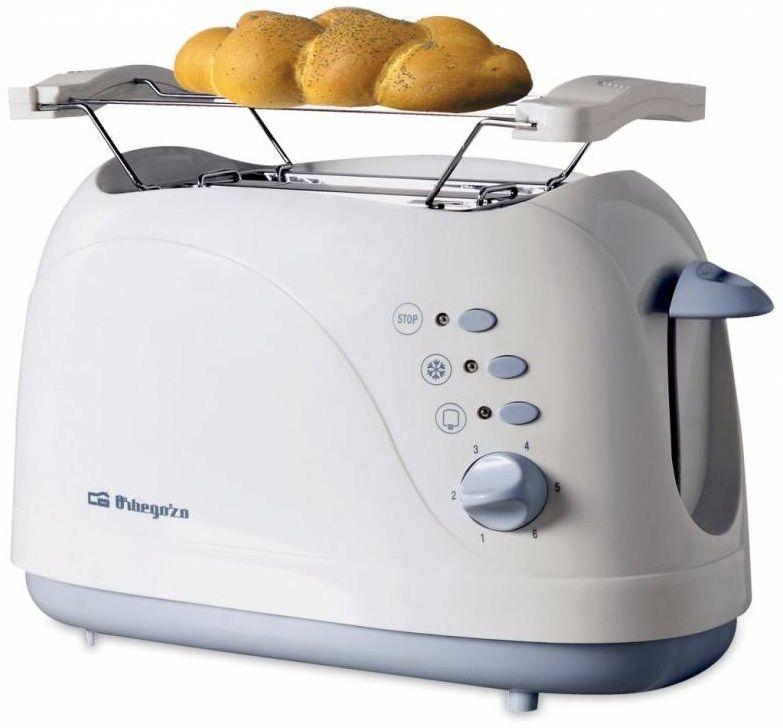 Torradeira ORBEGOZO TO 3010 (750 W - Branco) — miniatura 2
