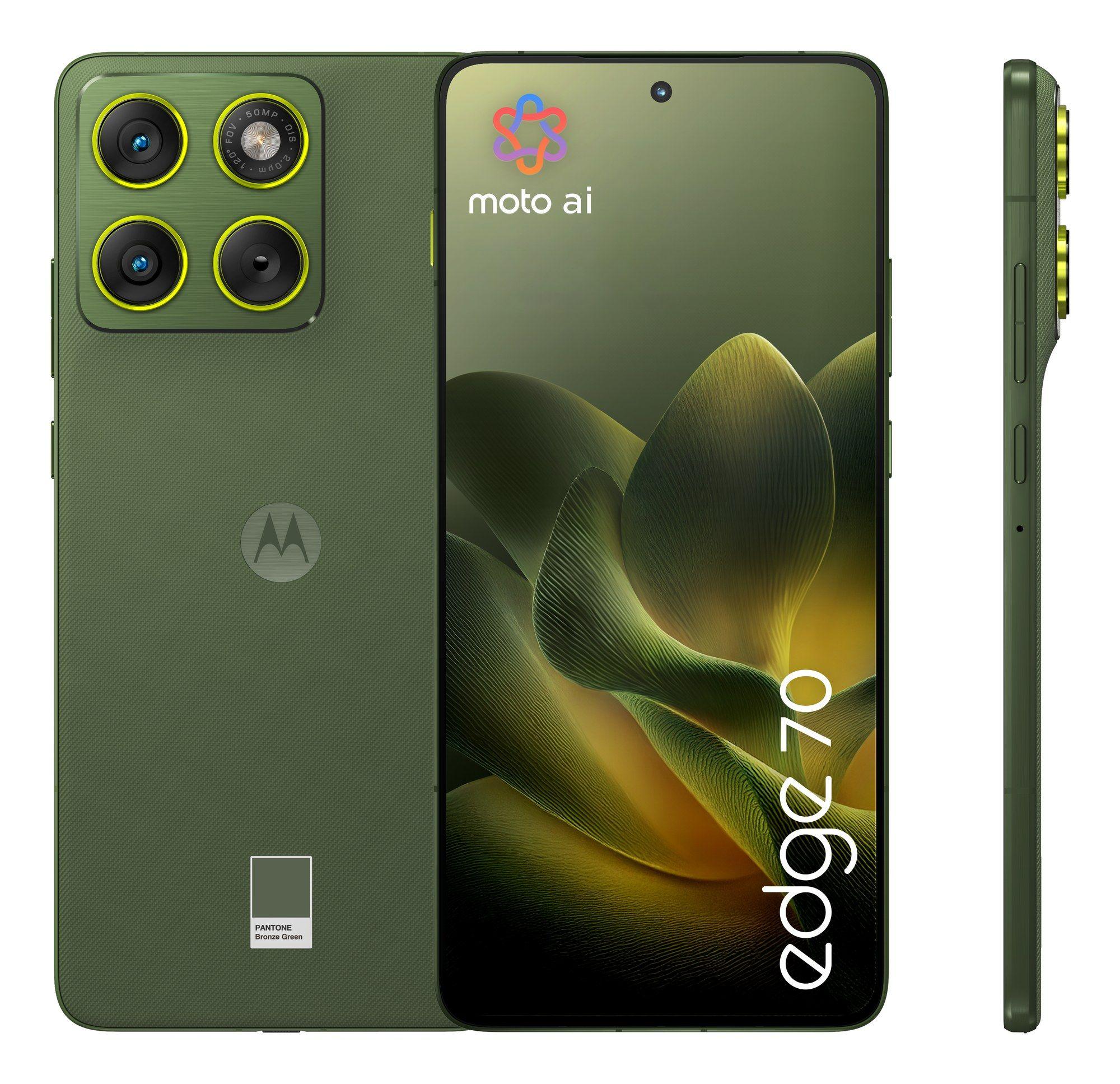 Smartphone MOTOROLA EDGE 70 (12GB/512GB - 6,7" - Verde Bronze) — miniatura 2