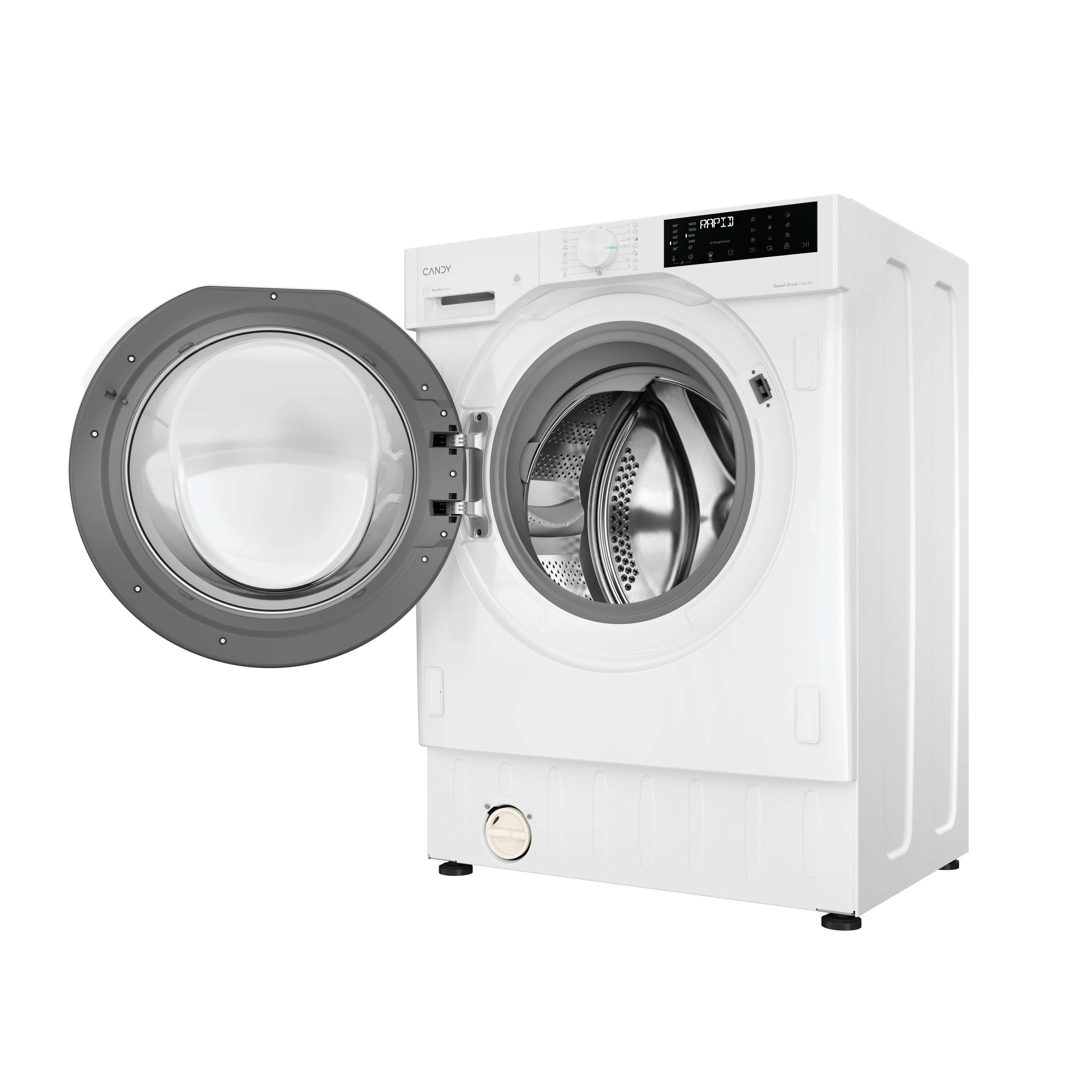 Máquina de Lavar e Secar Encastre CANDY BC4S695M6D8-S (Altura 82 cm - Branco), miniatura 3