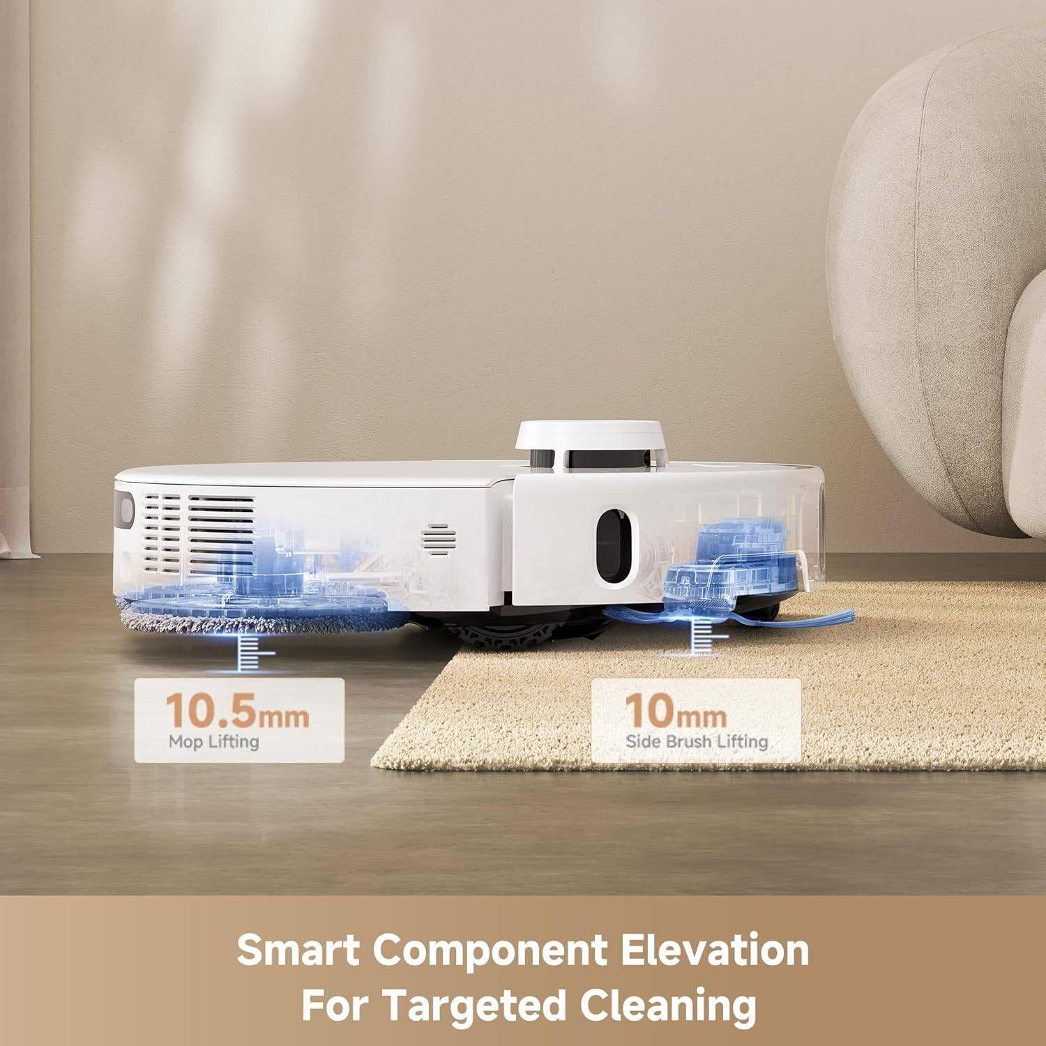 Robot Aspirador MOVA P50 Ultra (19 000 Pa - 0,3 l - 180 min - Branco), miniatura 5