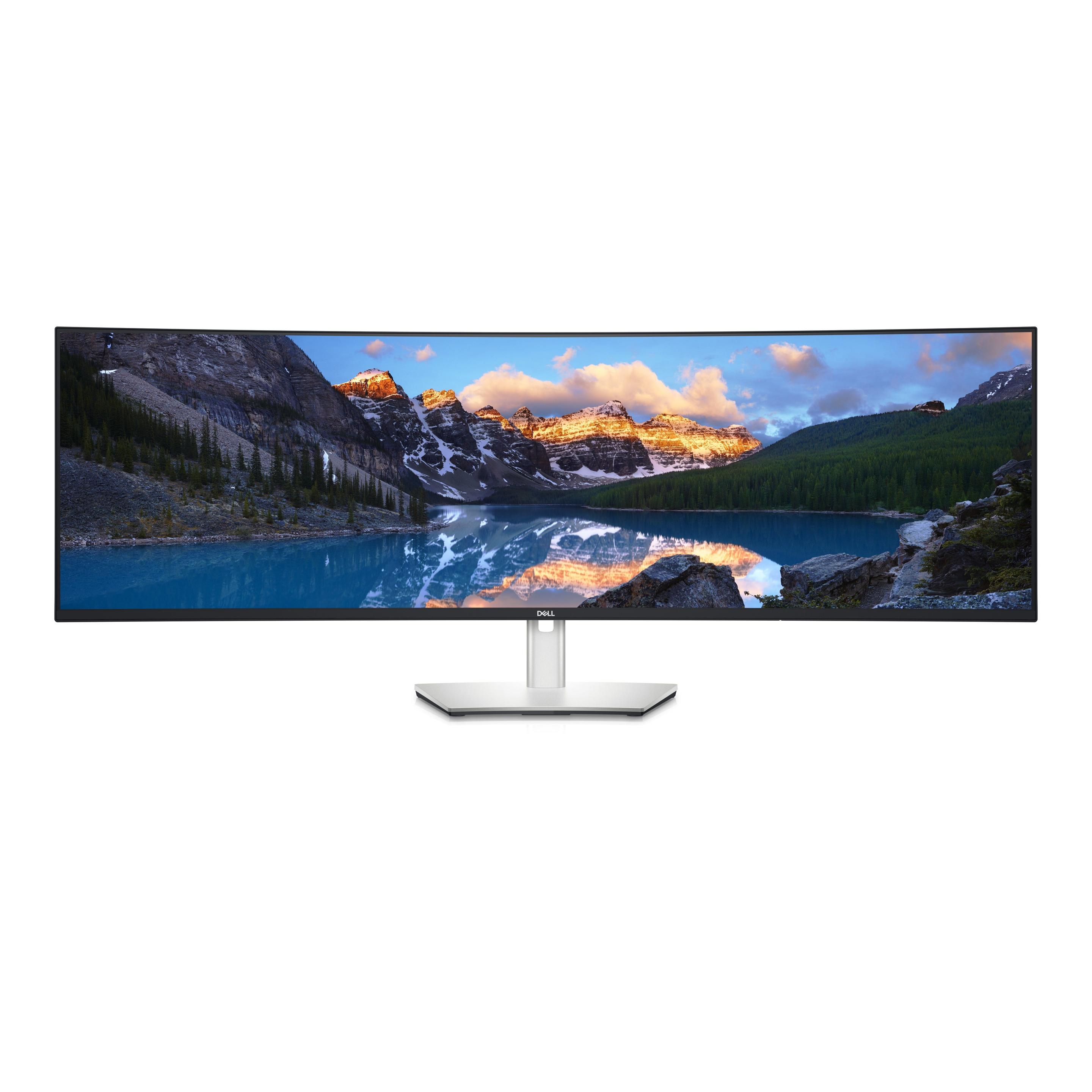 Monitor DELL UltraSharp U4924DW (49" - IPS - 60 Hz - Preto e Prateado)