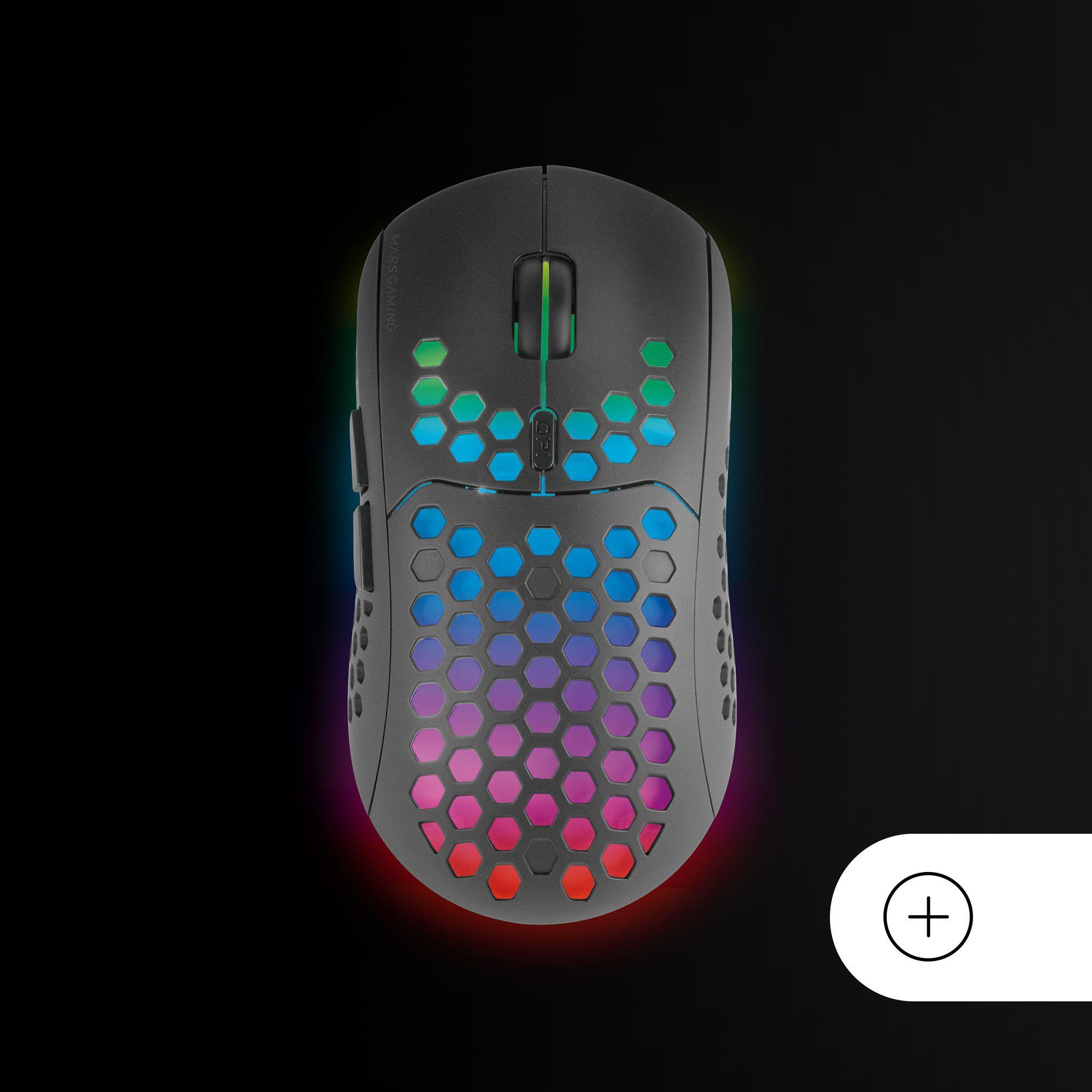 Conjunto Gaming MARS GAMING MCPWXPT (Português - Interruptor de membrana - Tamanho completo - Preto) — miniatura 13