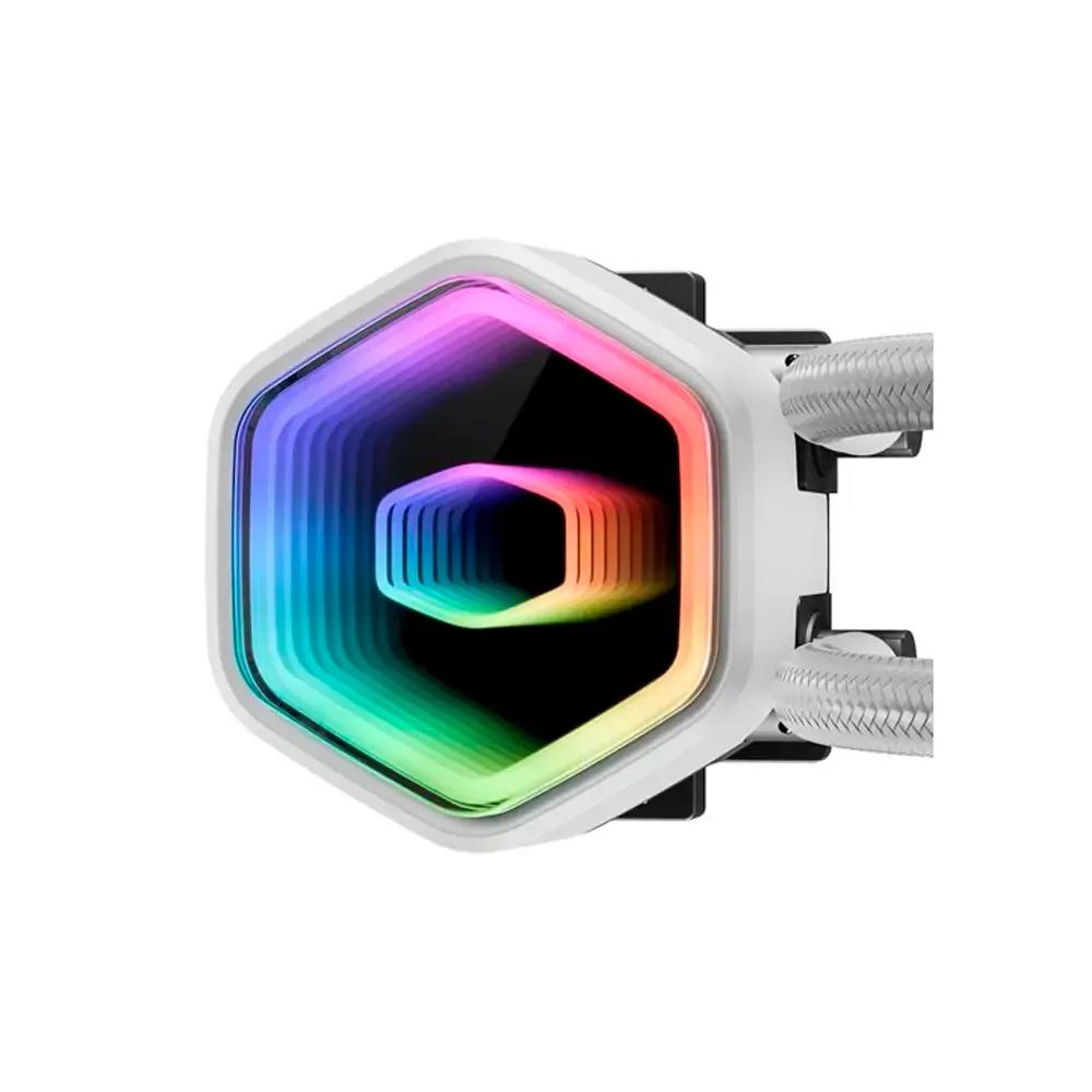 Kit de Arrefecimento Líquido para CPU COOLER MASTER MasterLiquid 360 Core II (120 mm - 3 ventoinhas - 1750 RPM - Branco) — miniatura 3