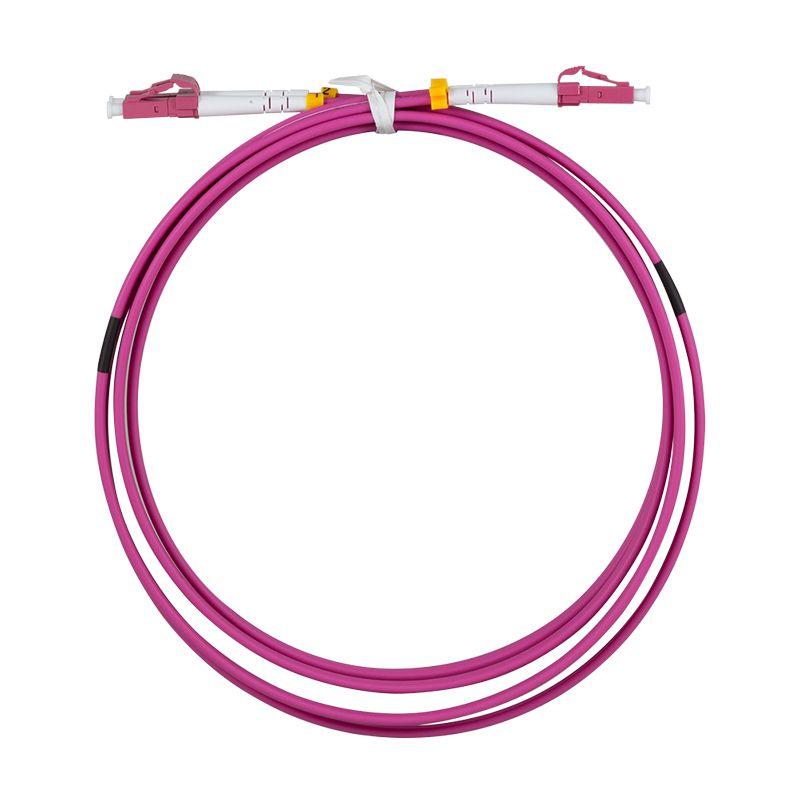 Cabo de Fibra Ótica LOGILINK FC4LC01 (OM4 Multimodo - 1 m - Rosa), miniatura 5