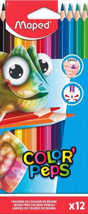 Lápis de Cor MAPED Color'Peps Infinity Jumbo Jungle (Metal - Cores Sortidas), miniatura 2
