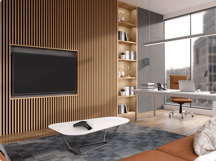 Telefone de Conferência IP YEALINK CP935W-Base (Yealink W70B - Preto), miniatura 3