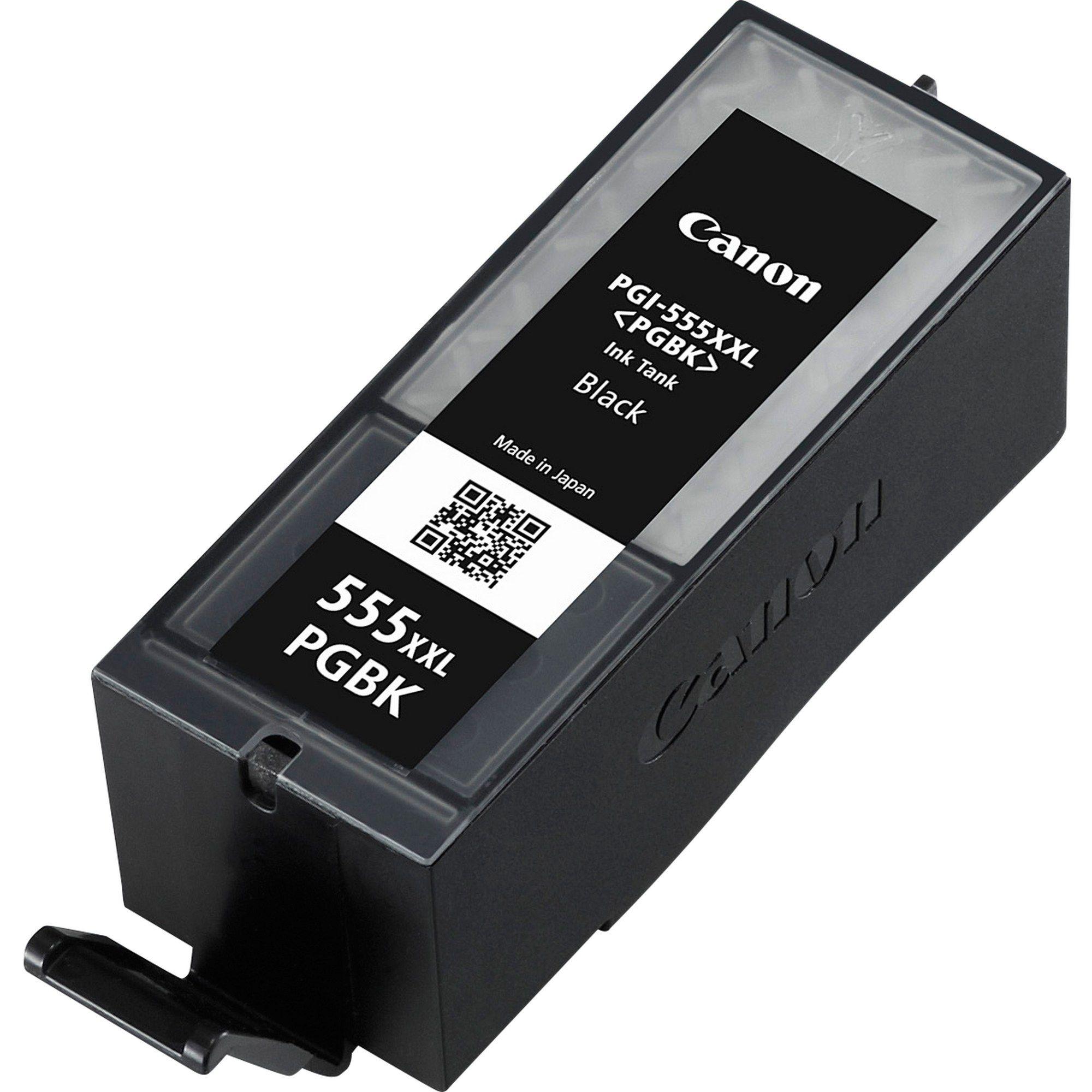 Tinteiro CANON PGI-555PGBK XXL (Até 1000 páginas a preto - Preto)