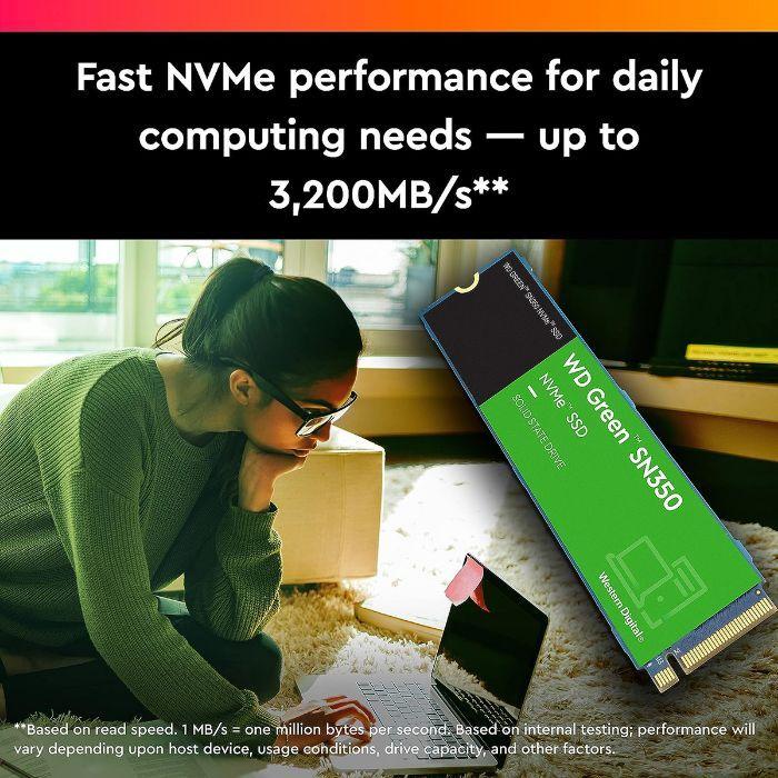 SSD WESTERN DIGITAL Green SN350 (250GB - M.2 2280 - NVMe PCIe Gen3 x4) — miniatura 5