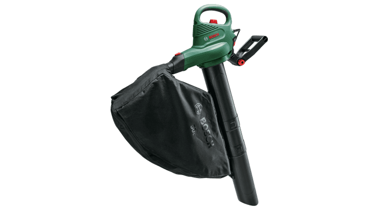Aspirador, Soprador e Triturador de Jardim BOSCH UniversalGardenTidy 3000 (3000 W - AC - Preto e Verde)