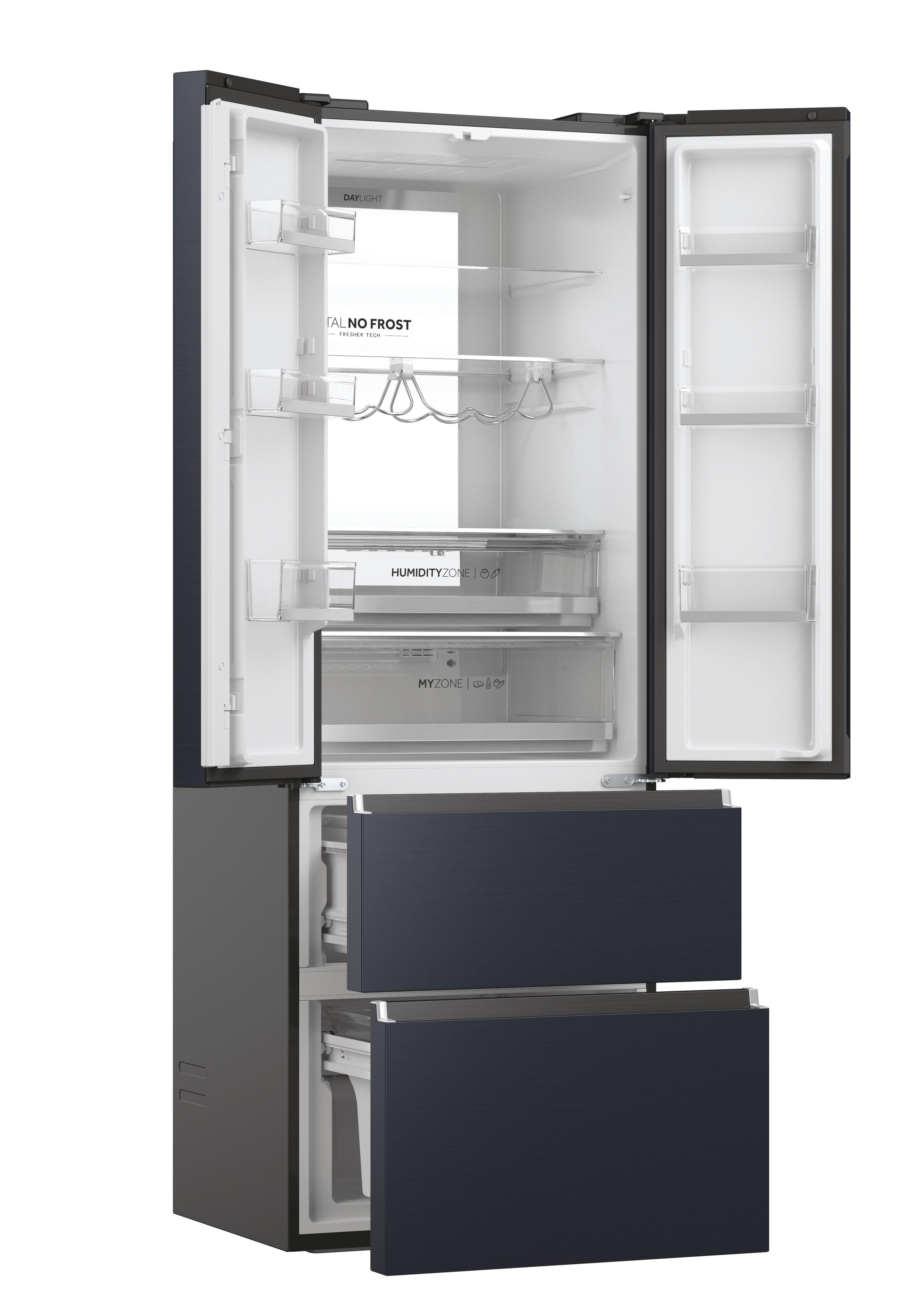 Frigorífico Americano Independente HAIER HFW7720ENMB (477 L - hOn - 200,6x70x67,5 cm - Preto) — miniatura 4