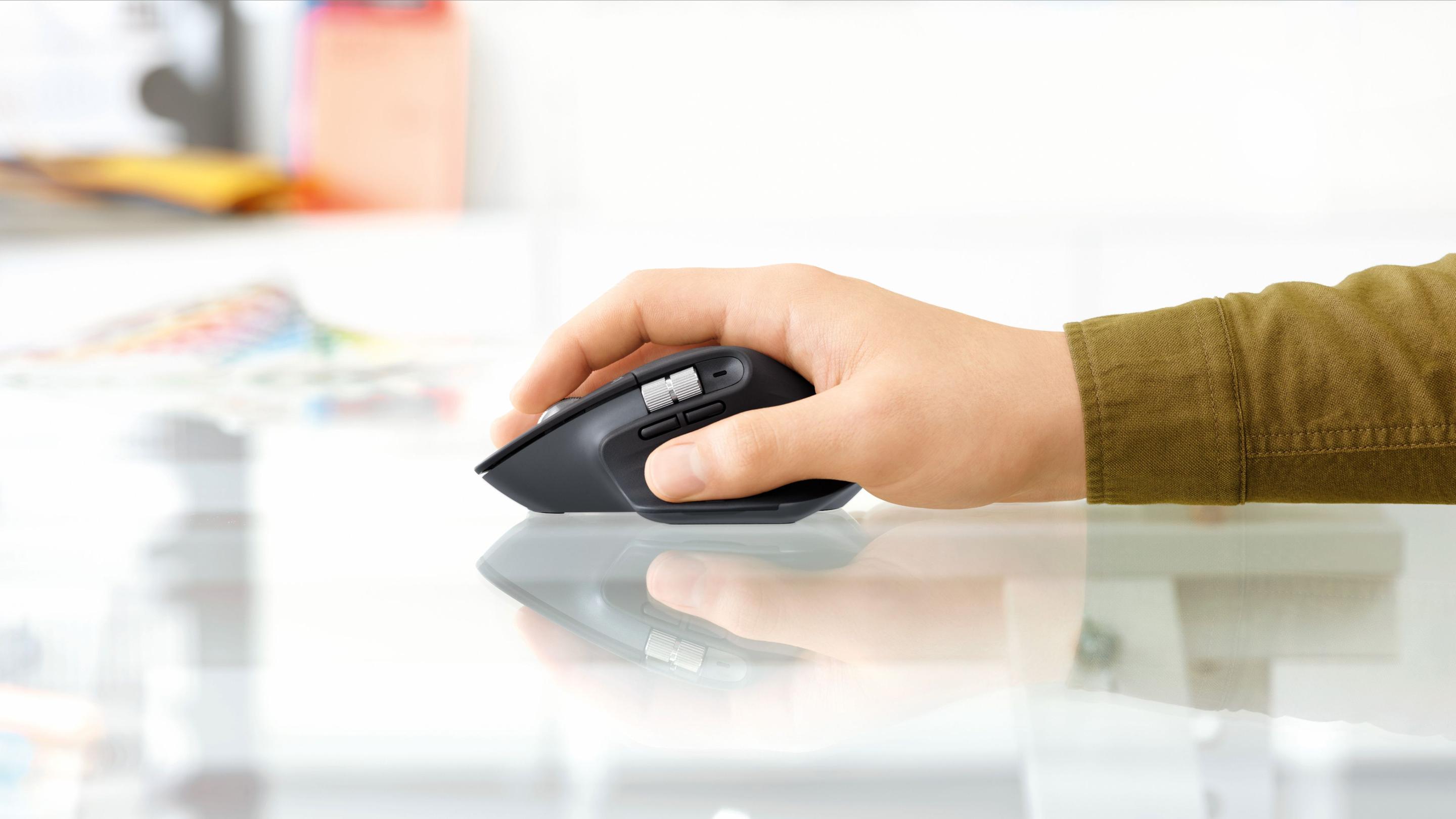 Rato LOGITECH MX Master 3S Bluetooth Edition (Mão direita - 8000 DPI - Baterias - Grafite) — miniatura 8