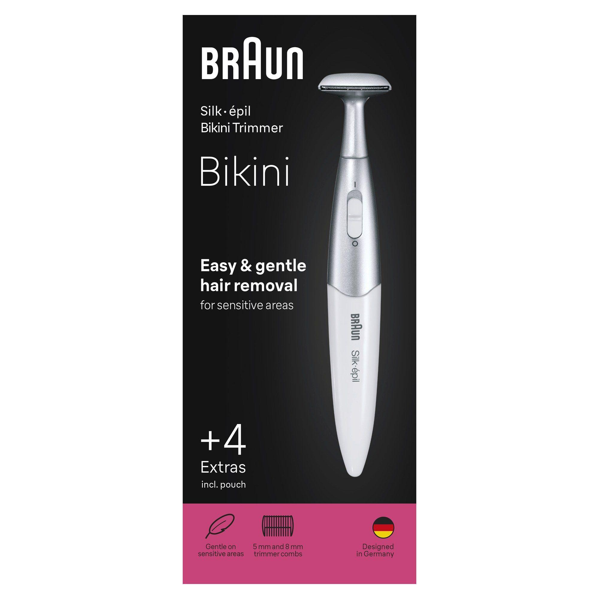 Depiladora de Linha de Biquíni BRAUN FG1100 (Branco e Prateado), miniatura 5