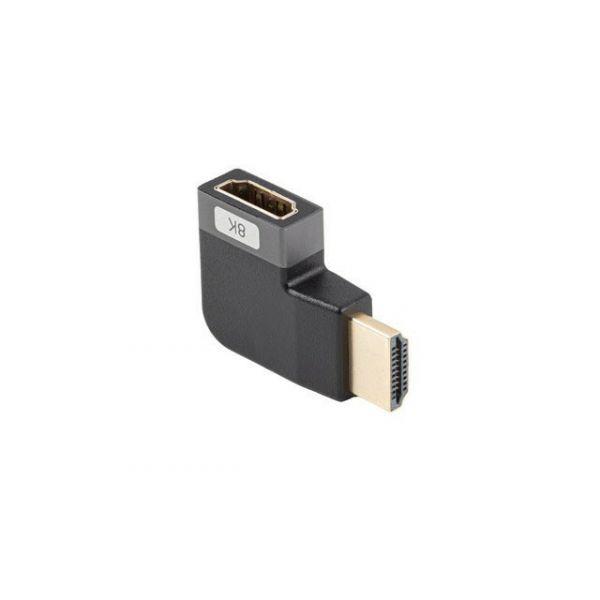 Adaptador HDMI LANBERG AD-HDMI-09 (HDMI 2.1 - 240 Hz - HDMI tipo A standard, fêmea - Preto e Prateado), miniatura 3