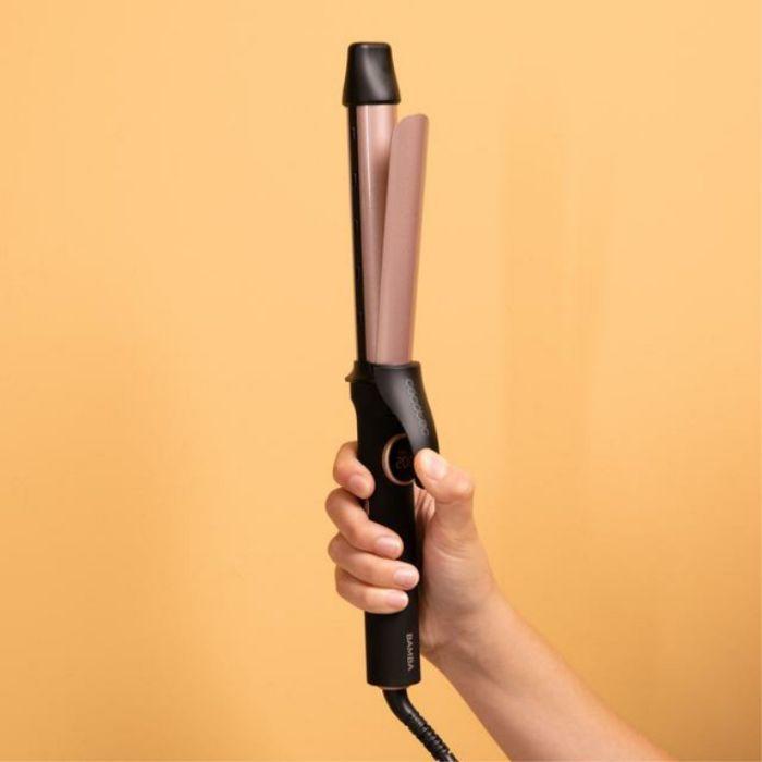 Modelador de Cabelo CECOTEC Bamba SurfCare Curly Sphere (Turmalina cerâmica - Preto e Rosa) — miniatura 4