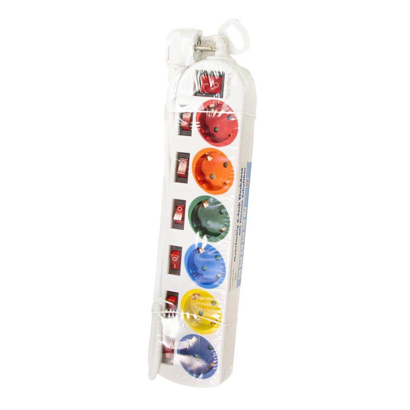 Régua de Tomadas LOGILINK LPS259 (Branco), miniatura 3