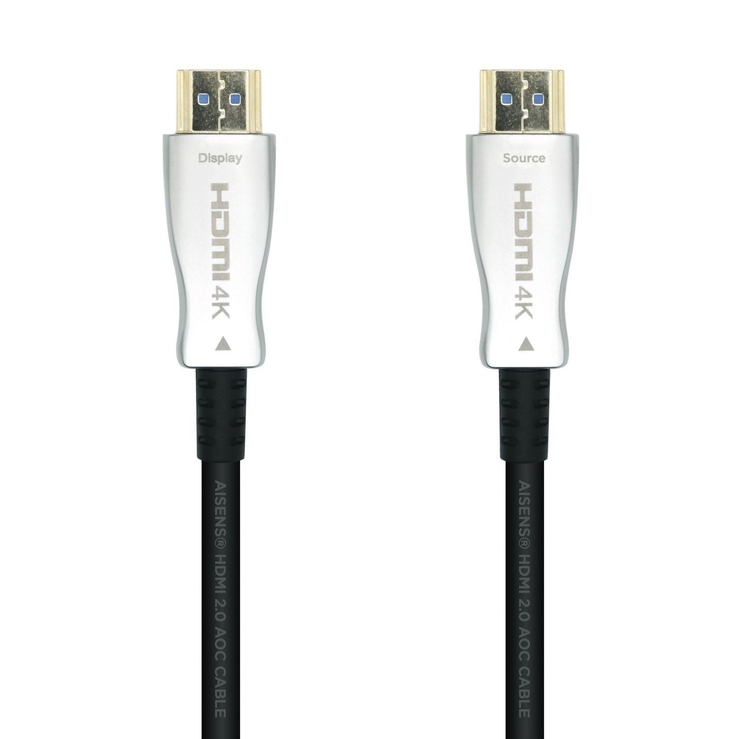 Cabo HDMI AISENS A148-0378 (20 m - 60 Hz - HDMI Type A - Preto)