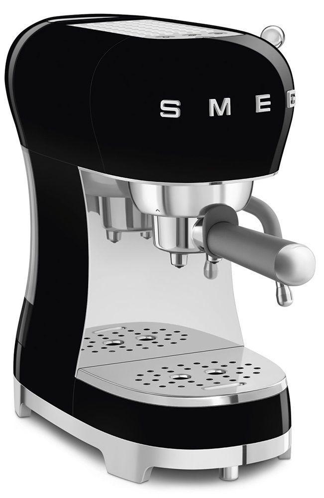 Máquina de Café Expresso SMEG ECF02BLEU (Café moído - 1350 W - 15 bar - Preto)