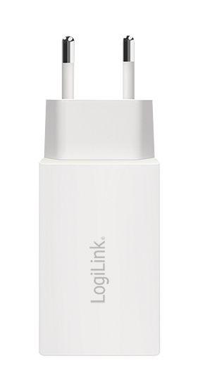 Carregador USB-C LOGILINK PA0367 (65 W - Branco), miniatura 2