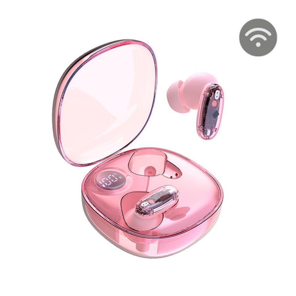 Auscultadores True Wireless MARS GAMING MHIB2P (Binaural - Sem fios - Intra-aural - Rosa)