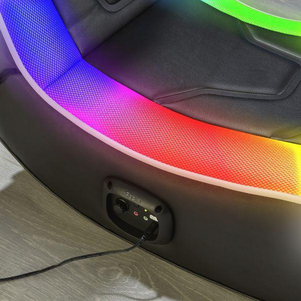 Cadeira Gaming XROCKER Chimera RGB Stereo (Preto), miniatura 4