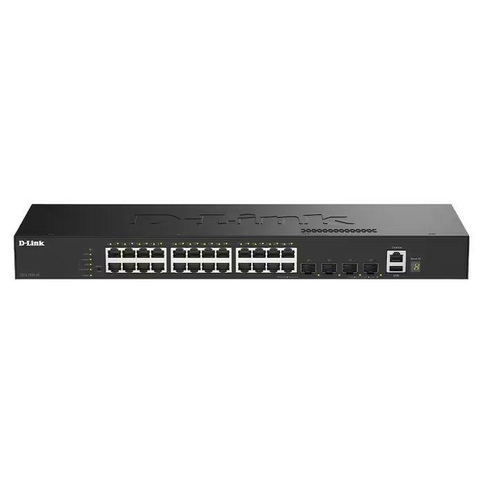 Switch D-LINK DGS-1530-28SC/E (28 portas - 4 portas combo GE/SFP - 100 Mbps, 1000 Mbps, 10 Gbps - Preto) — miniatura 2