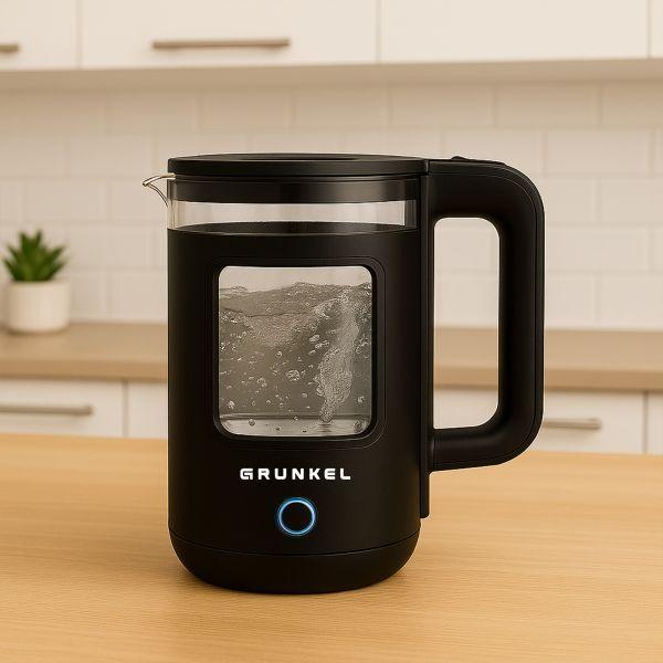 Chaleira Elétrica GRUNKEL HV-18CWPNG (1500 W - 1,8 L - Plástico, Aço - Preto e Transparente), miniatura 2