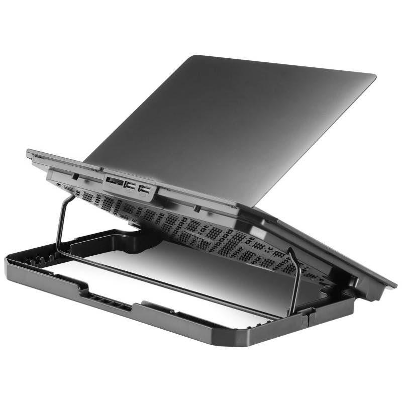 Base de Refrigeração MARS GAMING MNBC23 (16" - 40,6 cm - Altura 3 cm - Preto), miniatura 2