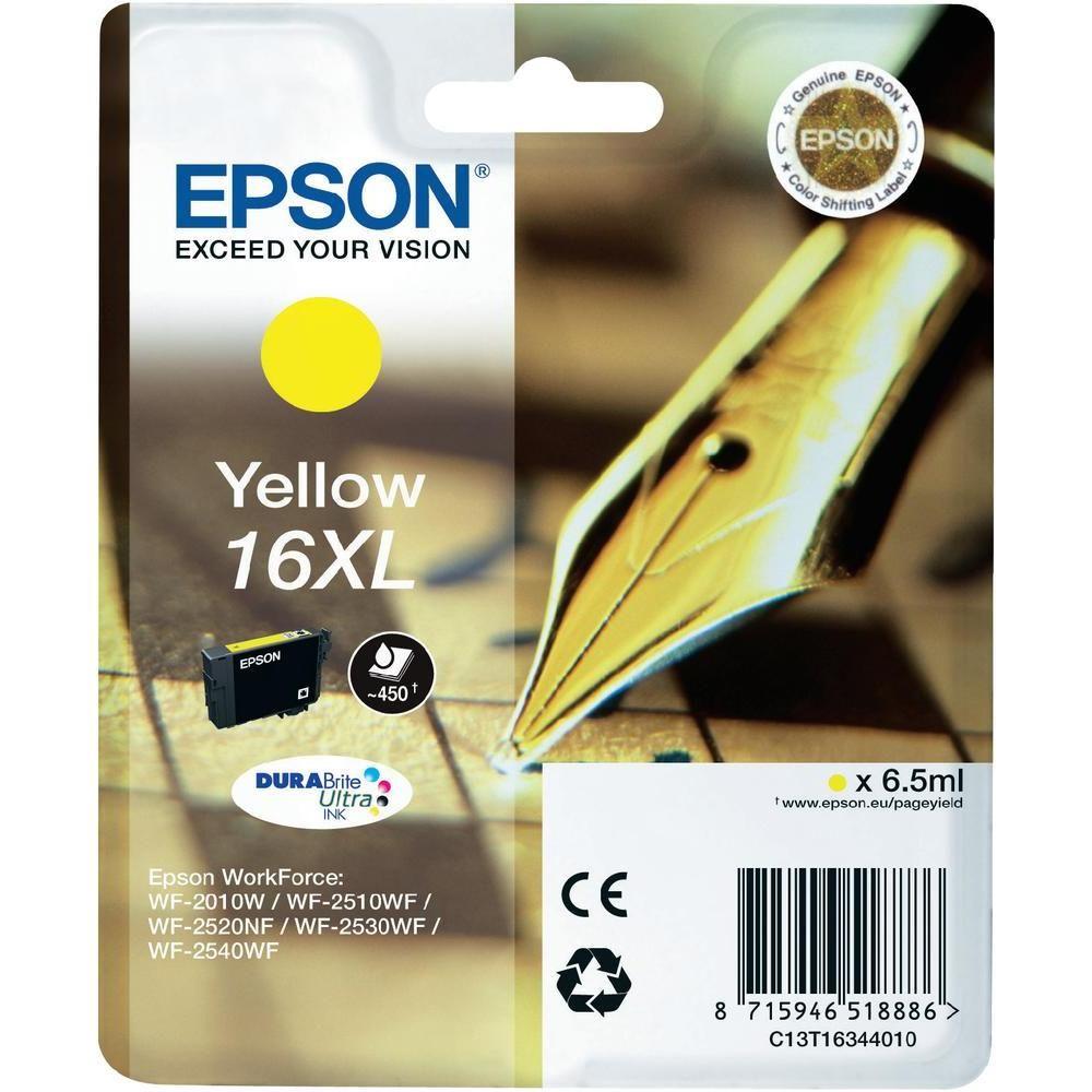 Tinteiro EPSON 16XL C13T16344020 (Amarelo)