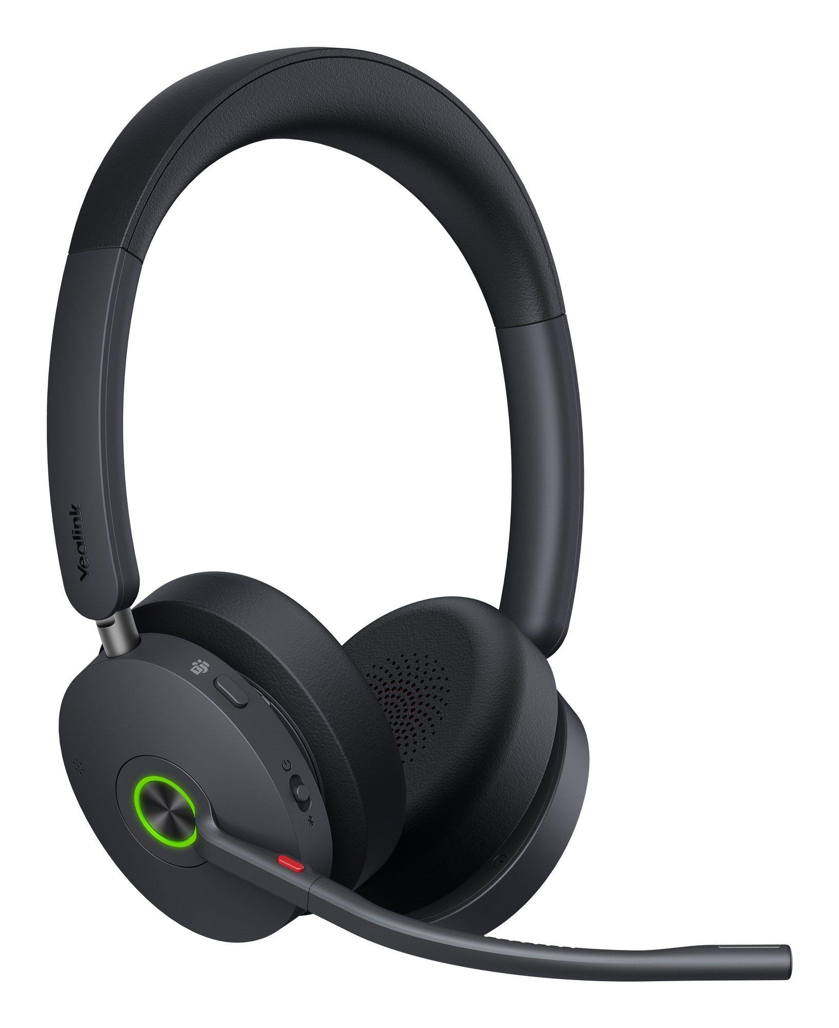 Headset YEALINK WH68 Teams (Binaural - Com fios e sem fios - Supra-aural - Preto), miniatura 3
