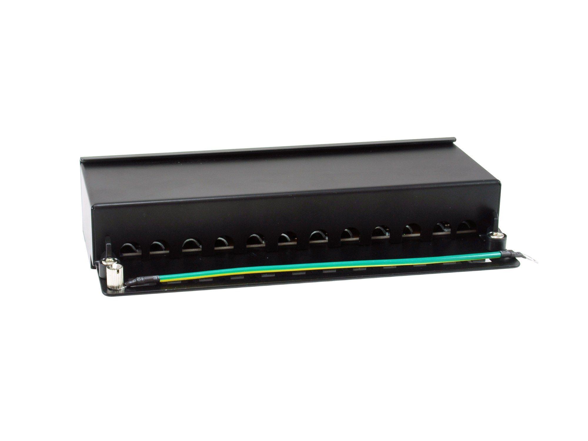 Painel de Patch EQUIP 326622 (12 Portas - Cat6a FTP - 1HE - Preto) — miniatura 2