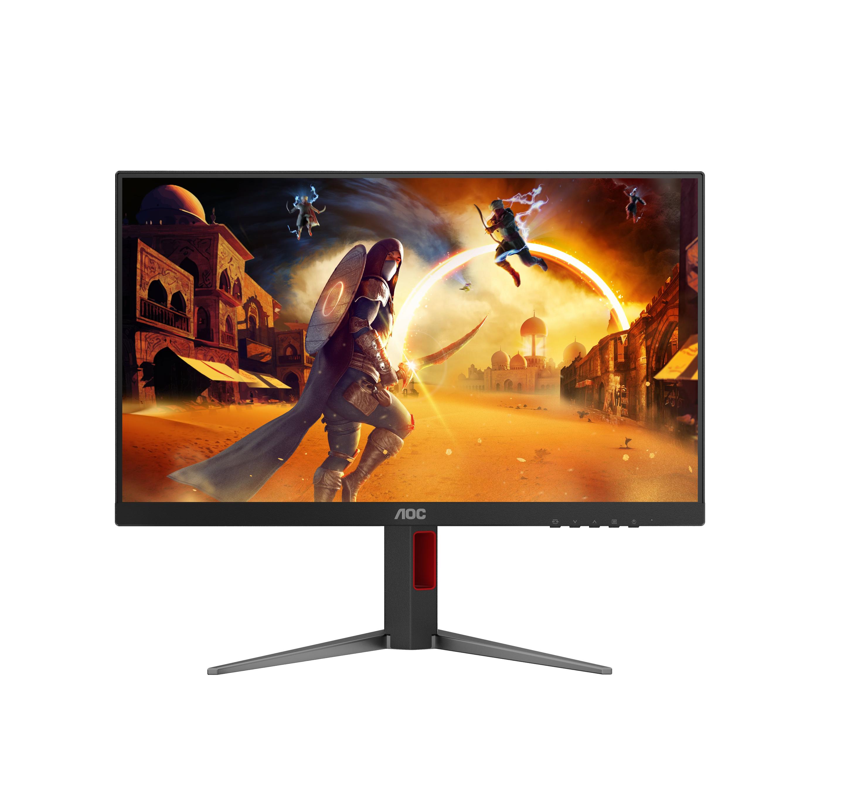 Monitor AOC 24G4HA (23,8" - Fast IPS - 200 Hz - Preto e Vermelho) — miniatura 5