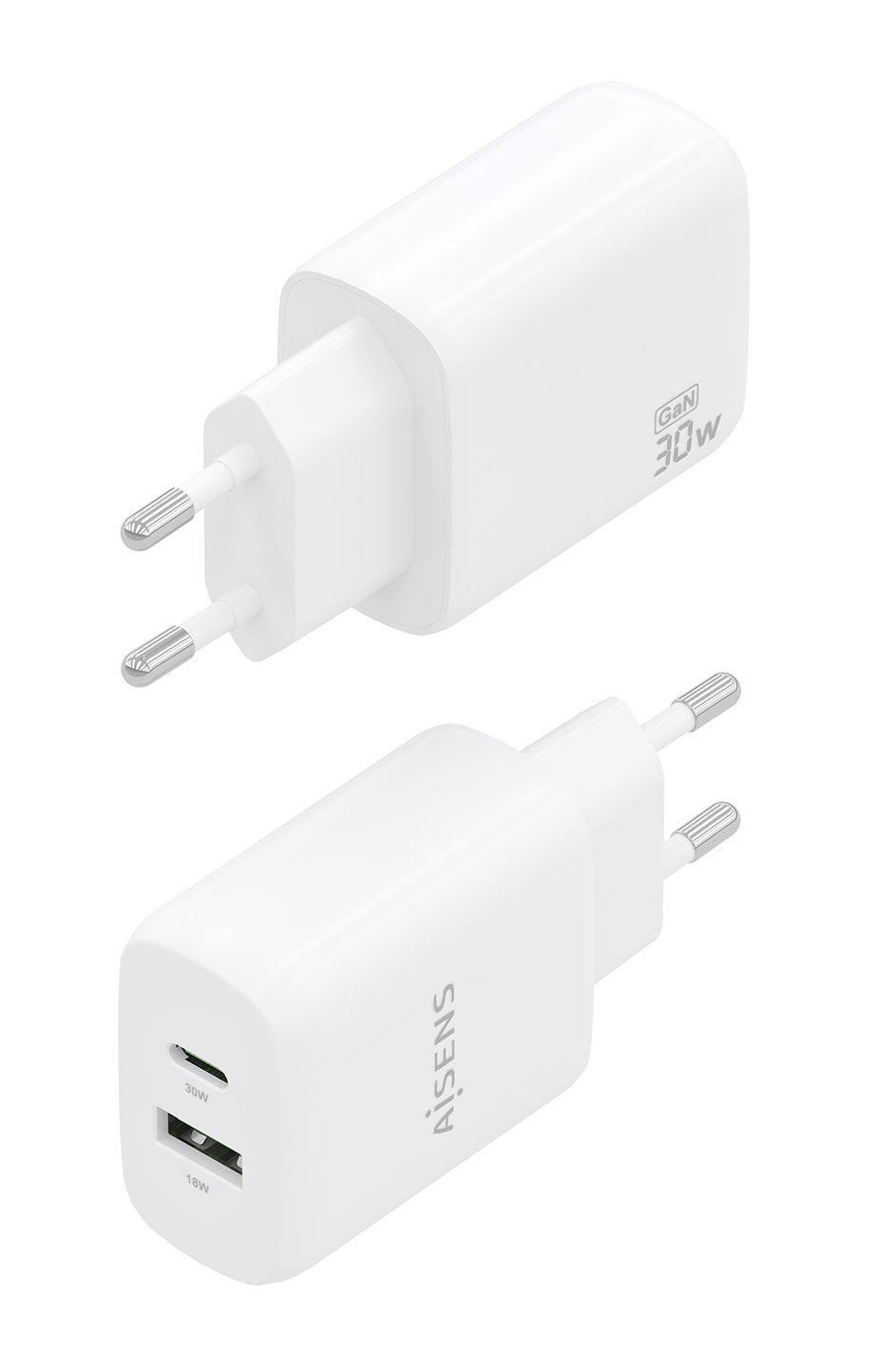 Carregador de Parede AISENS A110-0923 (33 W - 30 W - Branco), miniatura 3