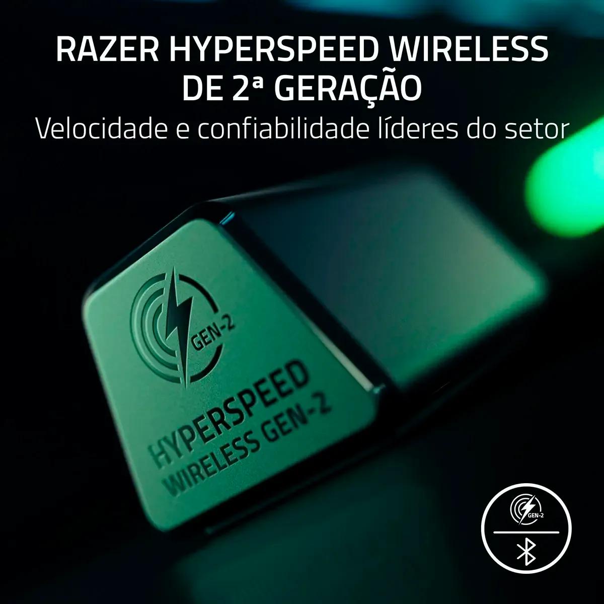 Headset Gaming RAZER BlackShark V3 Pro for PlayStation (Binaural - Com fios e sem fios - Circum-aural - Preto), miniatura 4