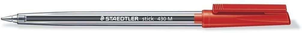 Esferográfica STAEDTLER Stick 430 M-2CP5 (Vermelho)
