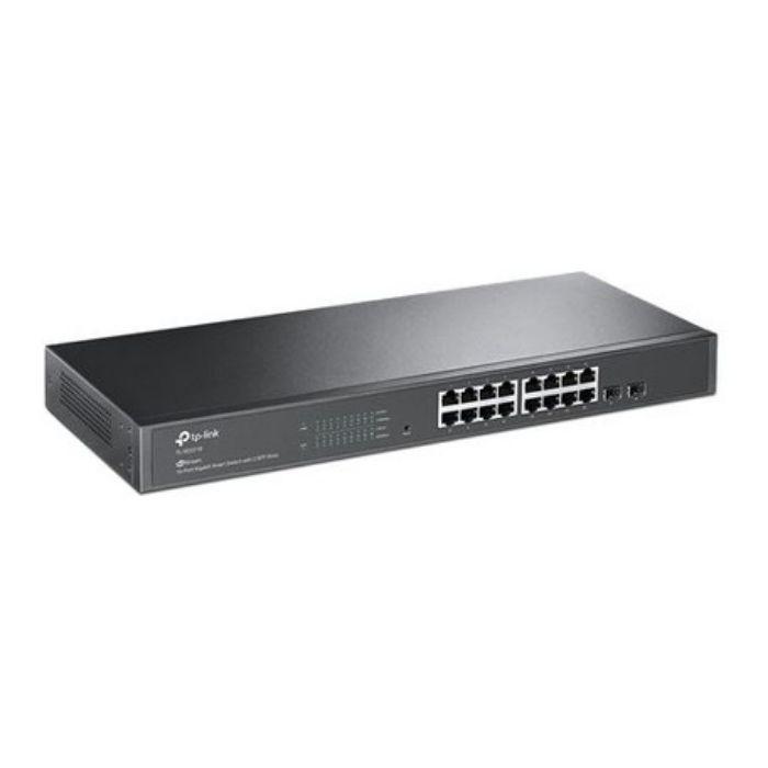 Switch TP-LINK TL-SG2218 (Gigabit Ethernet - 10, 100, 1000 Mbit/s - 4,1 MB - Preto) — miniatura 2