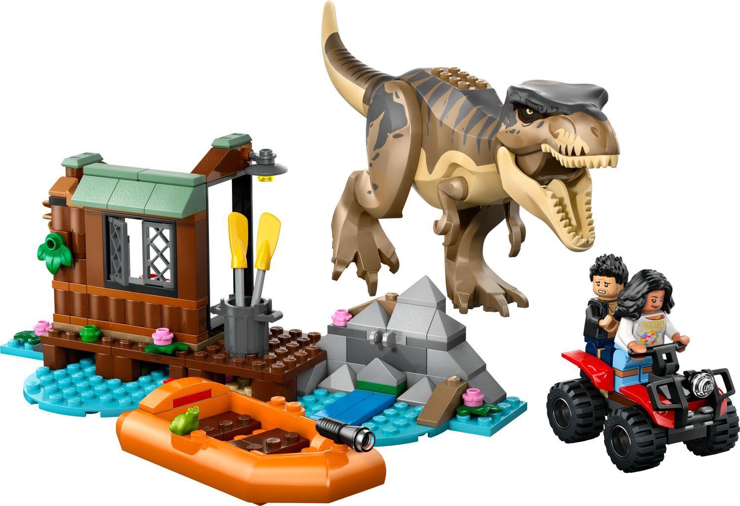 LEGO 76975 Jurassic World Fuga Pelo Rio do T. rex (5+ anos - 199 peças)