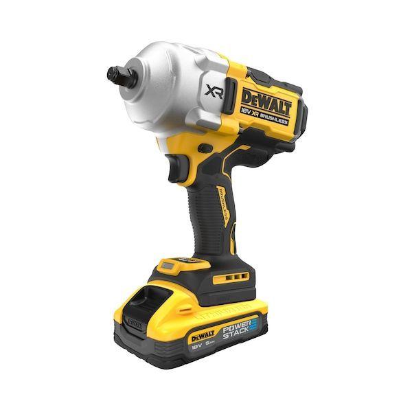 Chave de Impacto DEWALT DCF961H2T-QW (18V - 1/2" - 2 Baterias 5Ah - Amarelo/Preto)