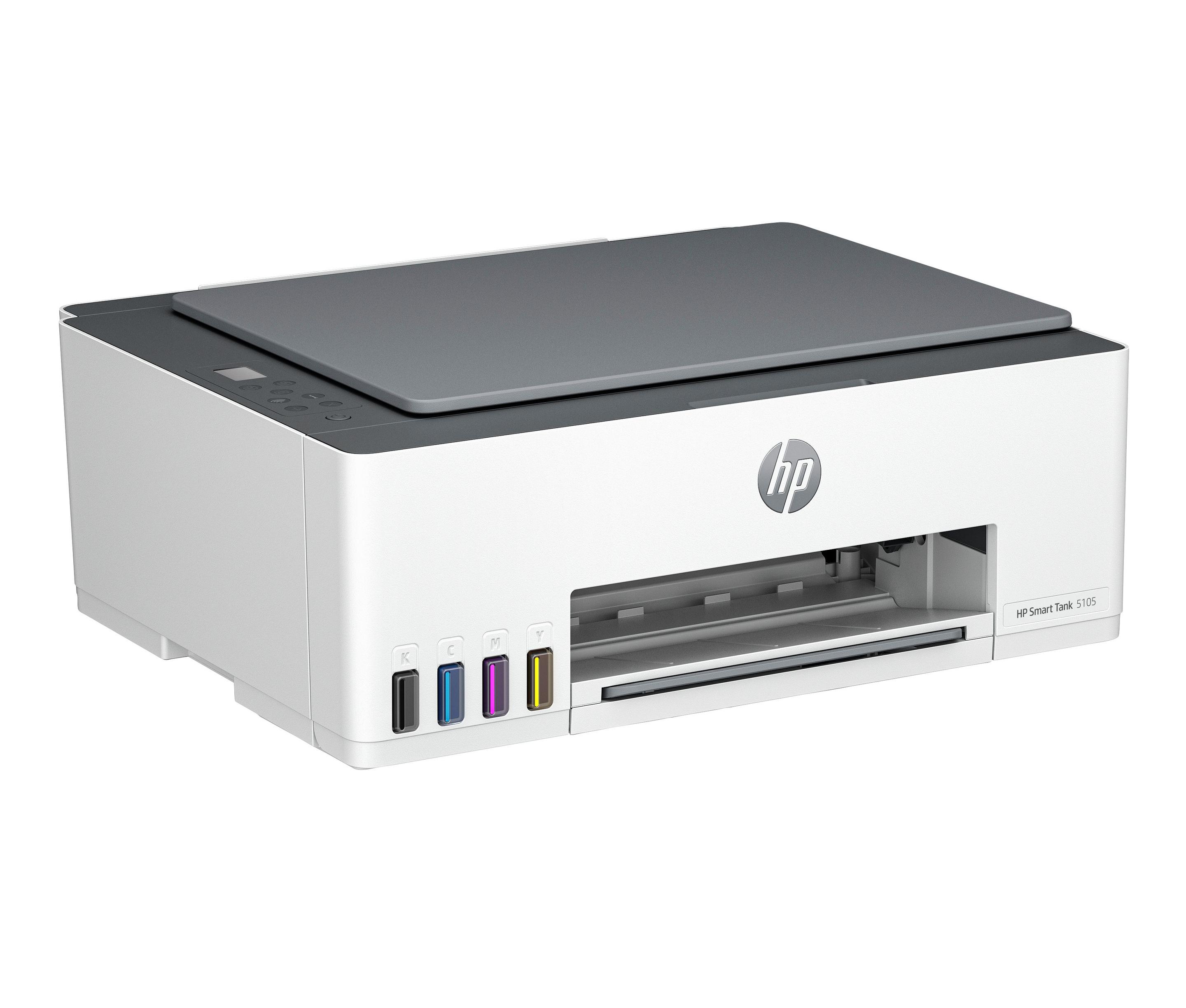 Impressora Multifunções HP Smart Tank 5105 (A4 - Impressão a cores - 100 folhas - Cinzento) — miniatura 2