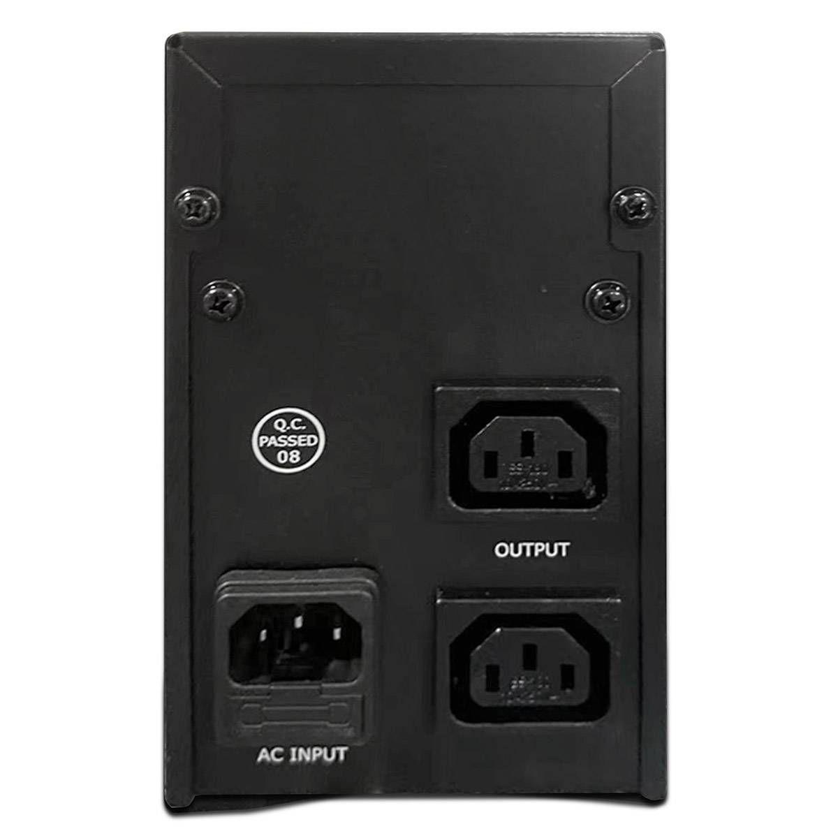 UPS GEMBIRD UPS-PC-652A (Acopladores C13 e C14 - Preto) — miniatura 3