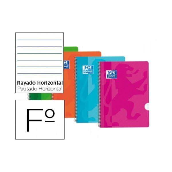 Caderno Espiral OXFORD School Classic (Flexível, plástico resistente - Cores sortidas) — miniatura 2