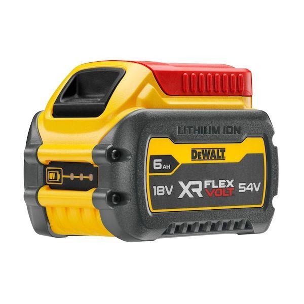 Kit de Baterias DEWALT XR FLEXVOLT DCB546T2-XJ (Amarelo/Preto), miniatura 4